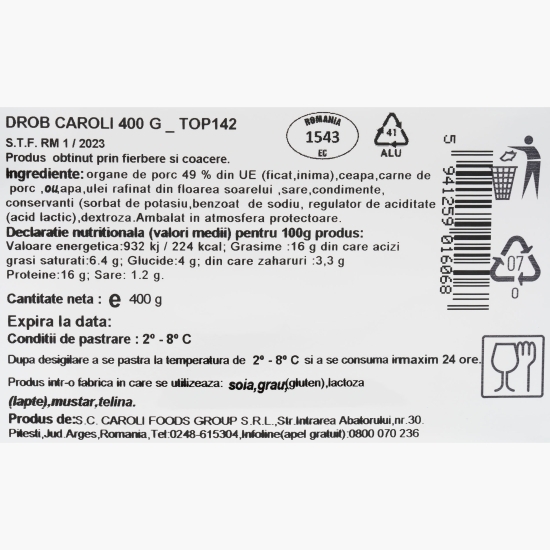 Drob porc 400g