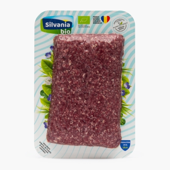 Carne de vită tocată 20% grăsime, eco, 450g