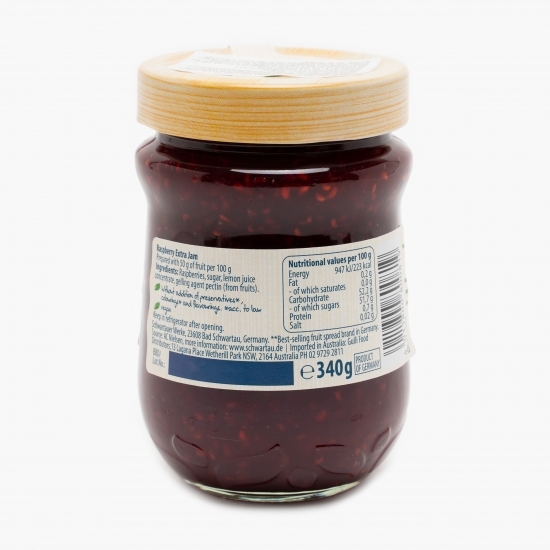 Dulceață extra de zmeură 340g