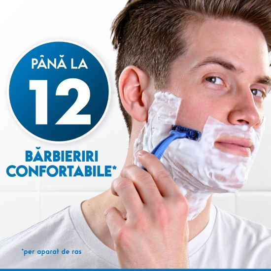 Aparate de ras de unică folosință Blue 3 Plus, 4 buc