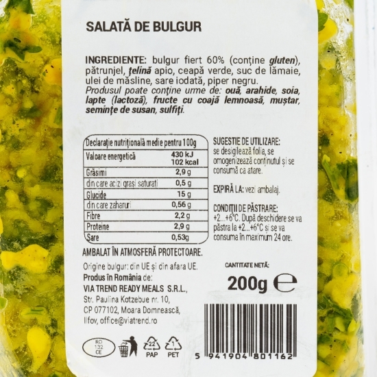 Salată bulgur 200g