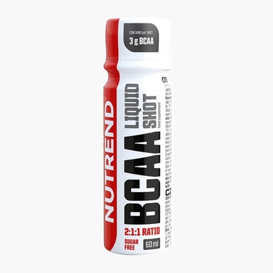 BCAA shot lichid, fără zahăr adăugat, 60ml