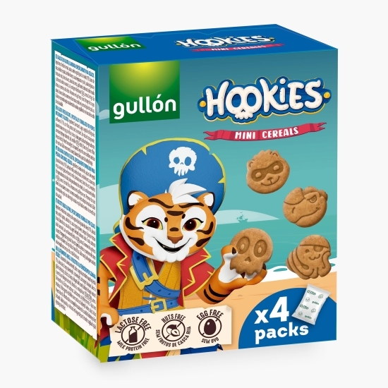 Mini biscuiți cu cereale Hookies, 4x40g, 160g