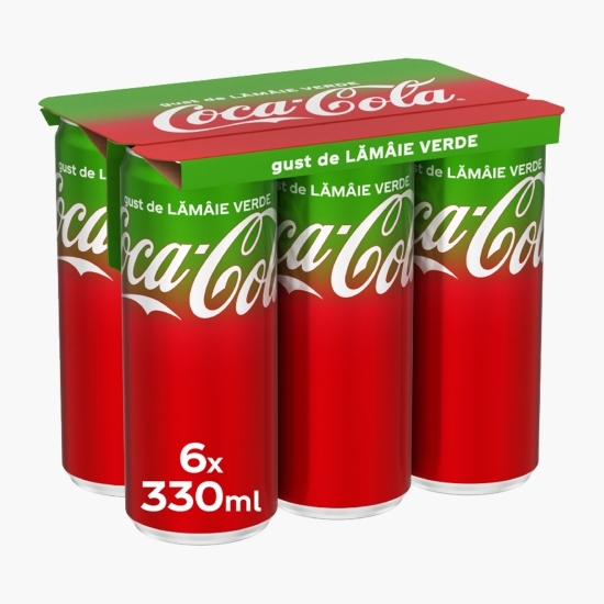Băutură carbogazoasă lime doză 6x0.33l