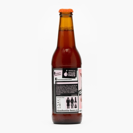 Bere Amber Ale Monica sticlă 0.33l