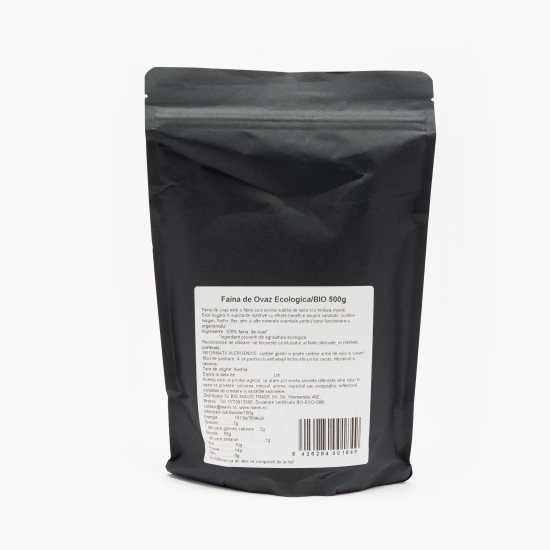 Făină de ovăz ecologică 500g