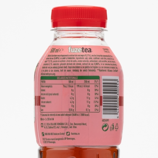 Ceai negru cireșe și soc 0.5l
