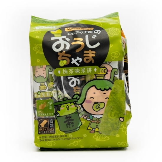 Crackers de orez cu ceai verde matcha 140g