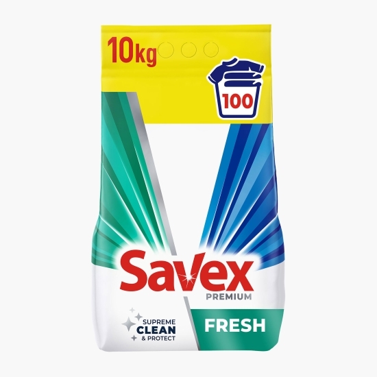 Detergent de rufe pudră automat Premium 2în1 Fresh 100 spălări, 10kg