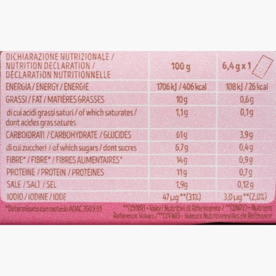 Crackers integral cu legume 385g