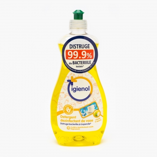 Detergent dezinfectant de vase lămâie 0.5l