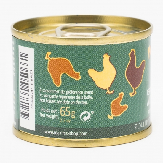 Terină de ficăței de pasăre 65g