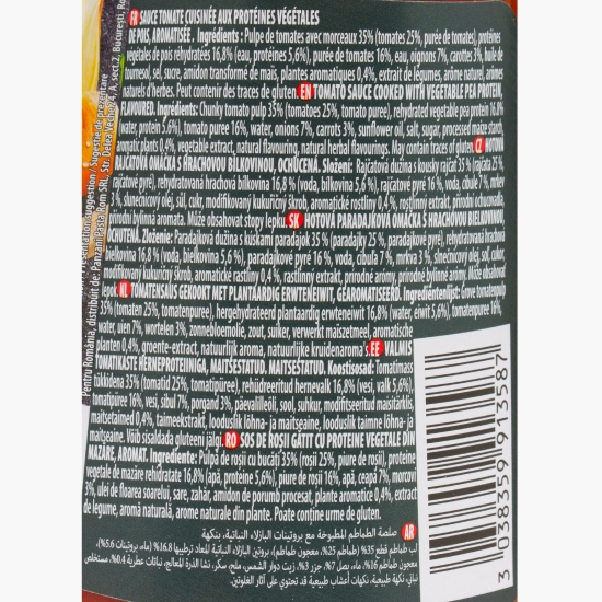 Sos Bolognese Vegetal 390g