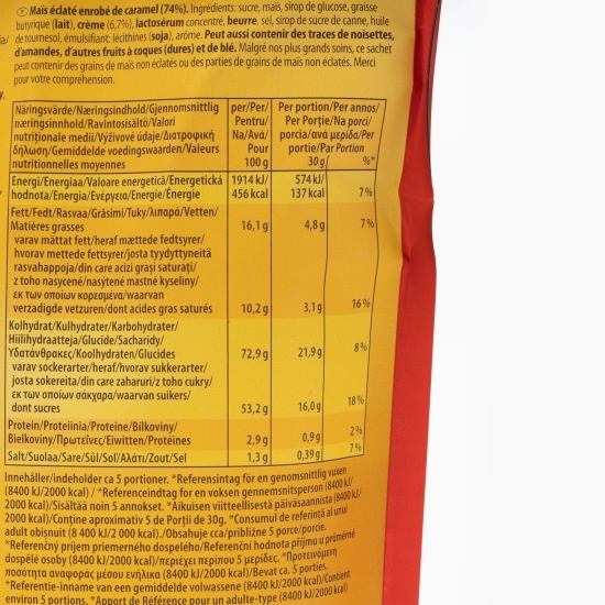 Popcorn Classic cu glazură de caramel 140g