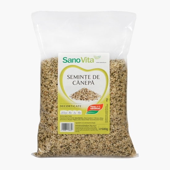 Semințe de cânepă decorticate 500g