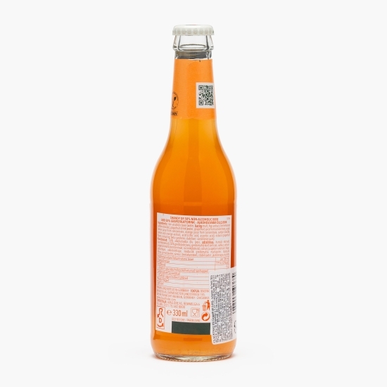 Bere premium cu suc de grepfrut, fără alcool, sticlă 0.33l