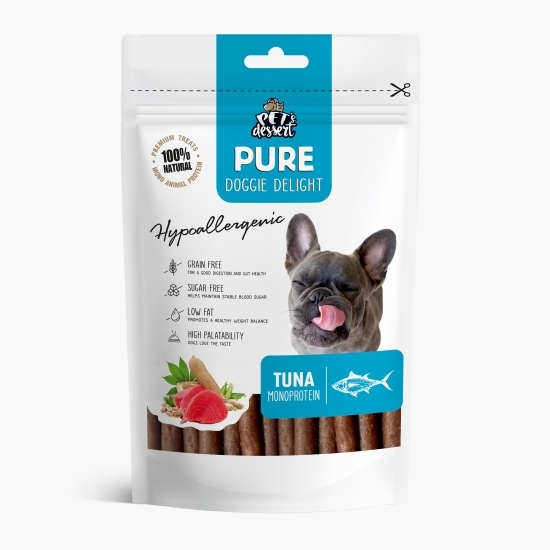 Recompense pentru câini, 80g, cu ton Tuna Monoprotein Hypoallergenic