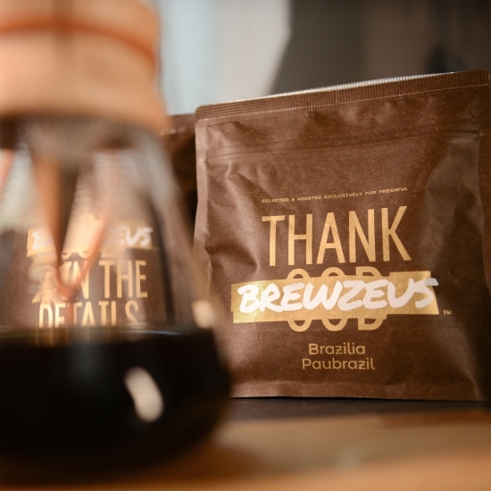 Cafea de specialitate boabe Brazilia Paubrazil 250g