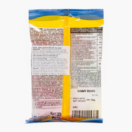 Jeleuri gumate ursuleți, fără zahăr 90g