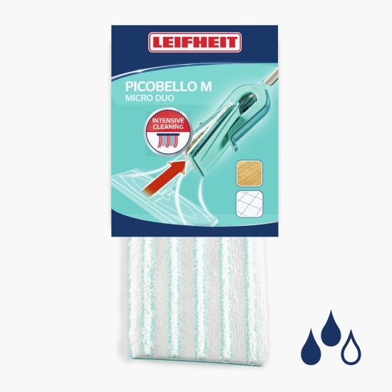 Rezervă mop plat Picobello Micro Duo 33cm