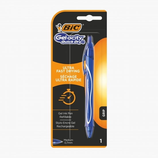 Pix cu gel Roller Gelocity Quick Dry albastru