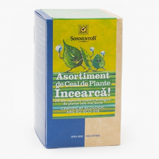 Ceai asortiment plante eco 20 plicuri