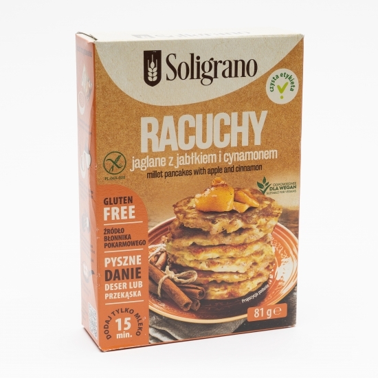 Mix clătite din mei cu mere și scorțișoară fără gluten 81g