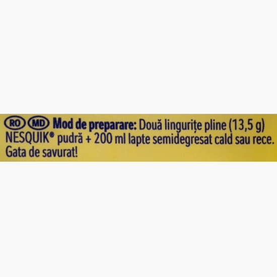 Cacao instant cu vitamine și conținut redus de zaharuri Less Sugars, 300g