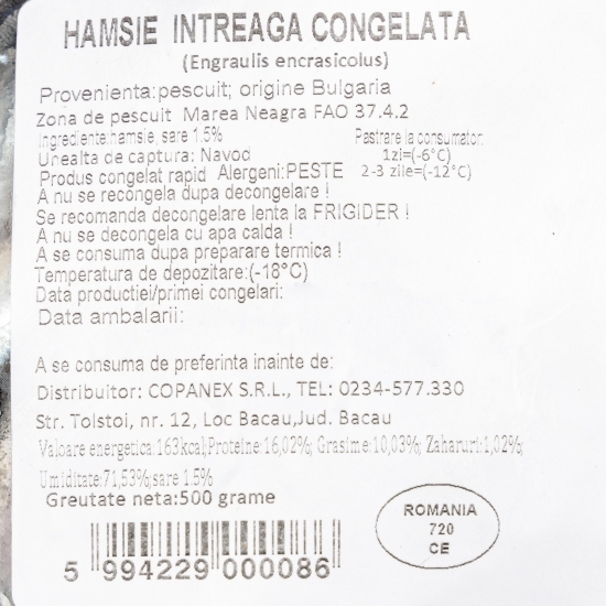 Hamsie 500g