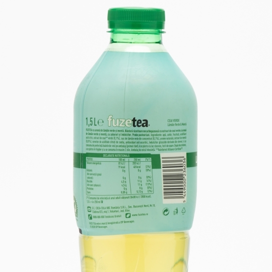 Ceai verde lime și mentă 1.5l