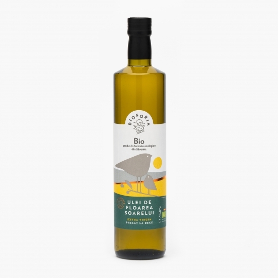 Ulei de floarea-soarelui extra virgin presat la rece 0.75l