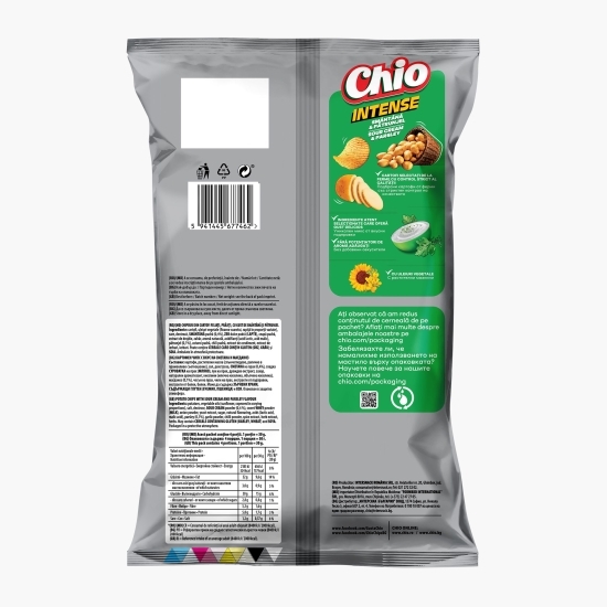 Chipsuri Intense cu smântână și pătrunjel 120g