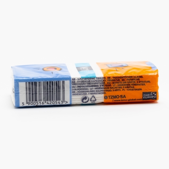 Șervețele nazale de hârtie 3 straturi, 10x10 buc