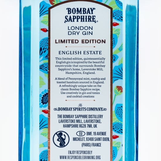 Gin Sapphire English Estate 41% 0.7l