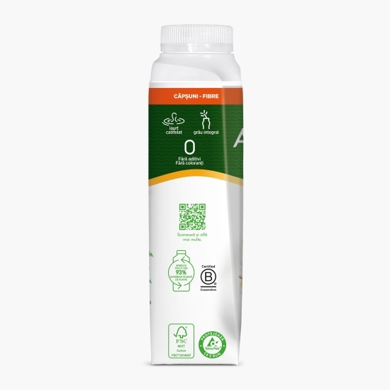 Iaurt de băut cu căpșuni și grâu integral 320g