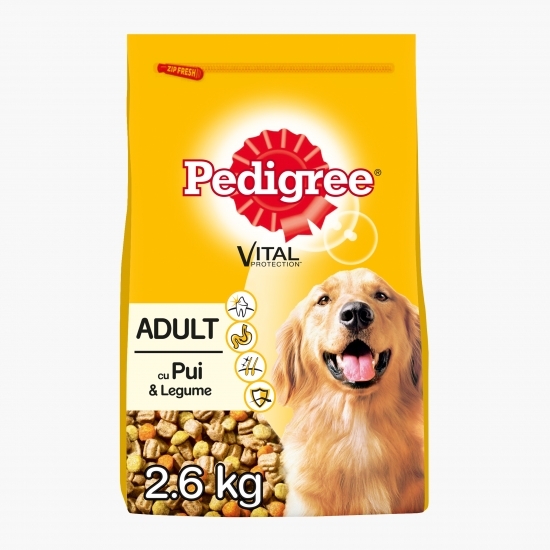 Hrană uscată pentru câini adulți, 2.6kg, Vital Protection cu pui și legume
