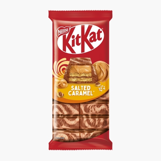 Ciocolată napolitană cu caramel sărat 99g