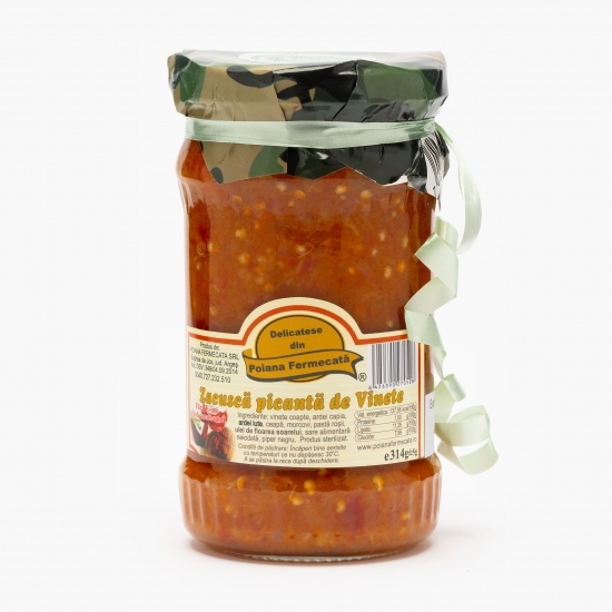 Zacuscă de vinete picantă 314g