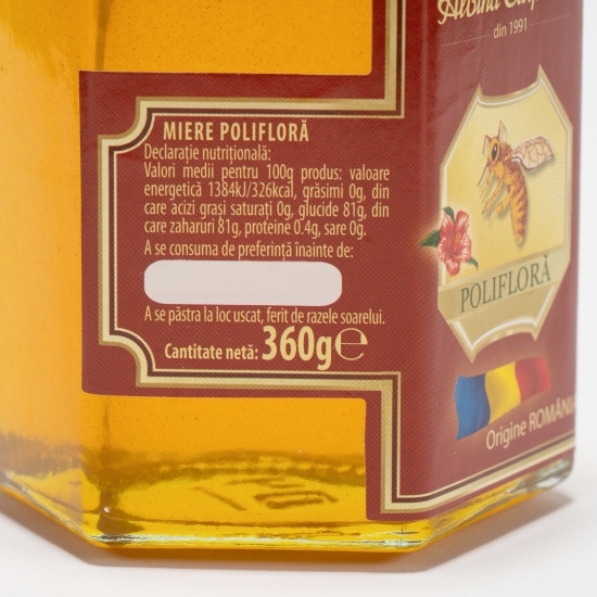 Miere polifloră 360g