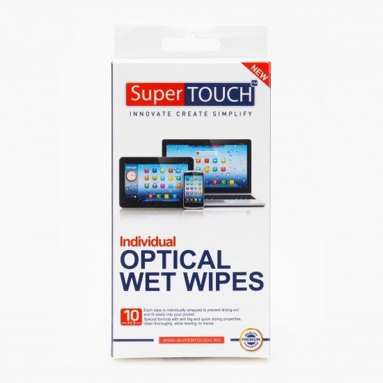 Șervețele umede super optice 10 buc