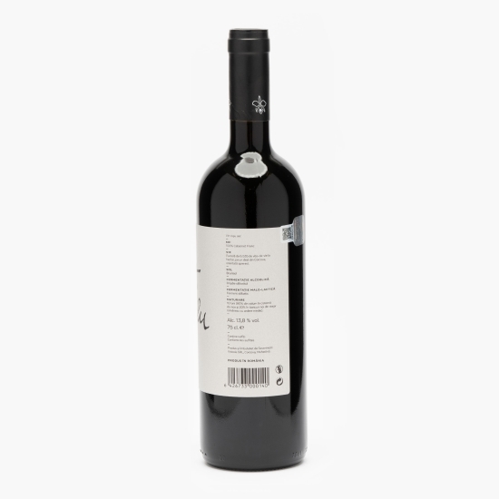 Vin roșu sec Cabernet Franc 2019, Perfect Simplu, 13.8%, 0.75l