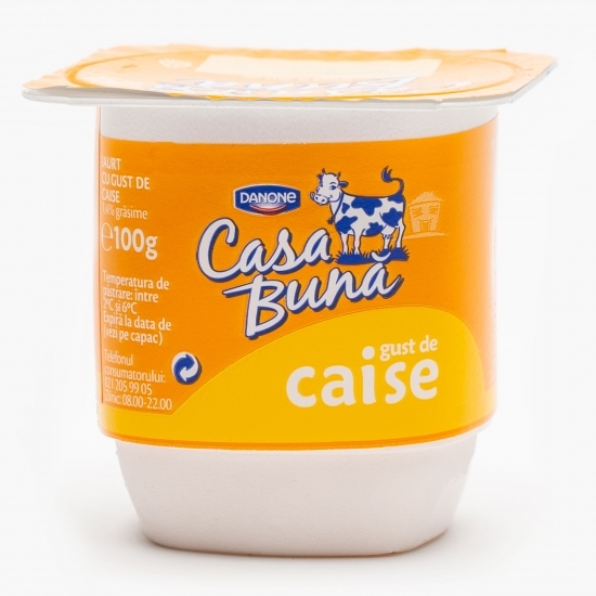 Iaurt cu gust de caise 100g