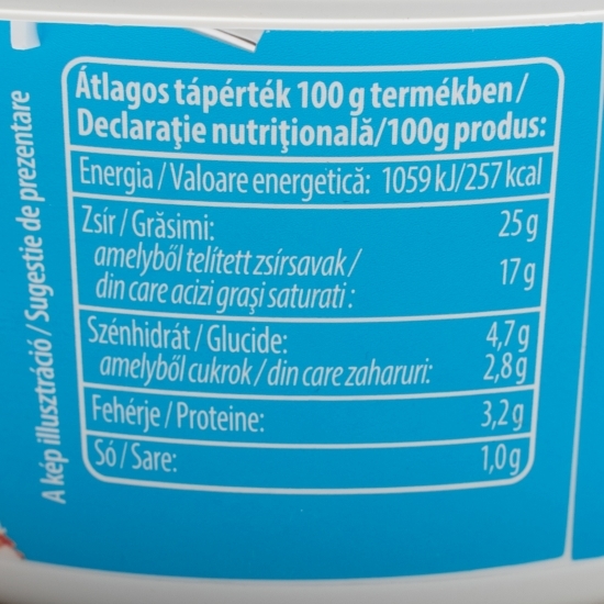 Cremă cu unt natur fără E-uri 200g