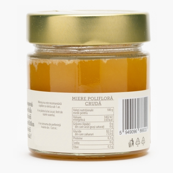 Miere polifloră crudă 270g