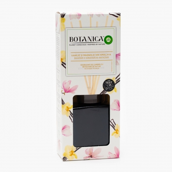 Odorizant bețișoare de ratan magnolie de Himalaya și vanilie 80ml