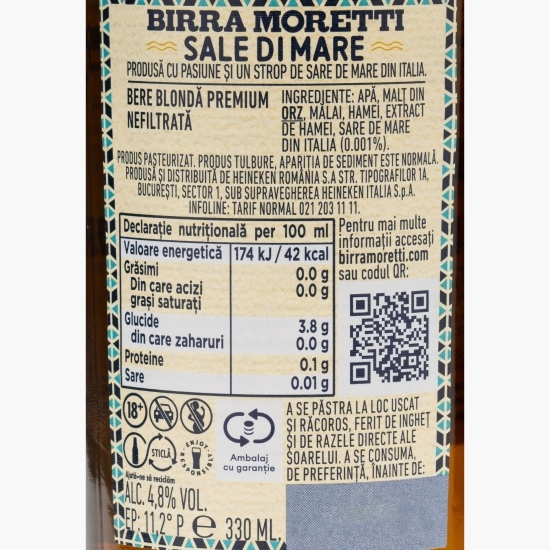 Bere blondă Sale di Mare 0.33l