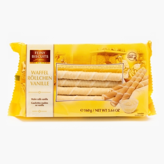 Rulouri napolitane cu vanilie 160g