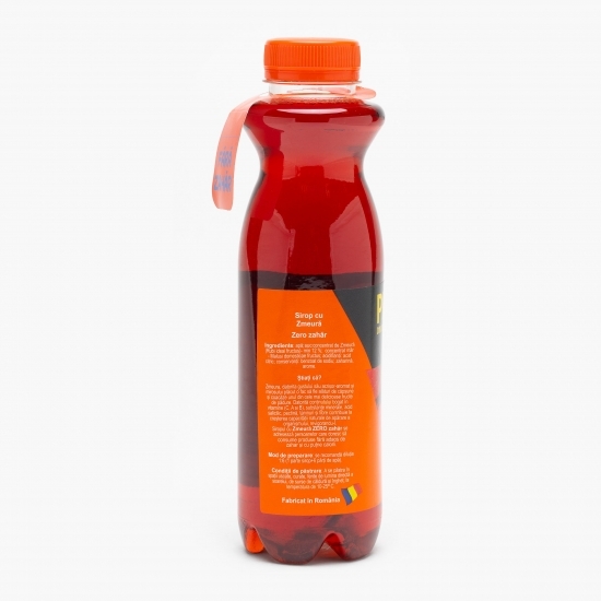 Sirop cu zmeură zero zahăr 0.5l