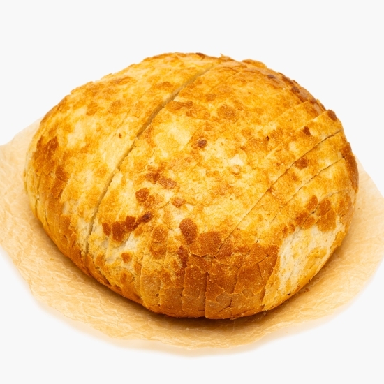 Pâine rotundă din făină albă și cartofi, feliată 700g