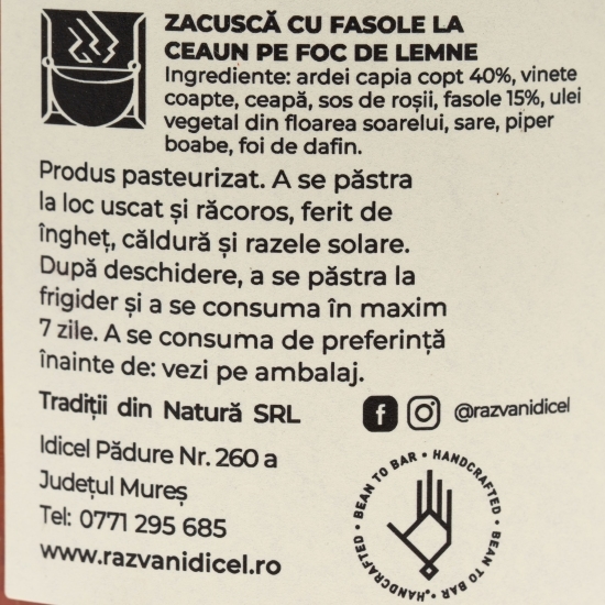 Zacuscă cu fasole 350g